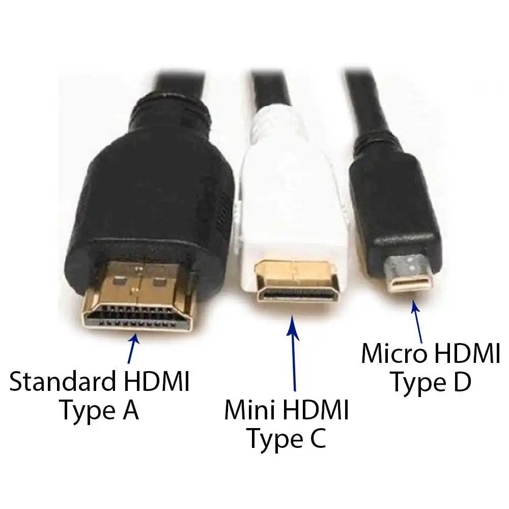 Адаптер преобразователь Mini HDMI штекер Тип C к разъем типа A HD TV | Электроника