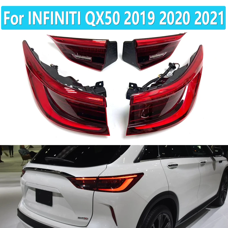 Автомобильный светодиодный задний фонарь в сборе для INFINITI QX50 2019 2020