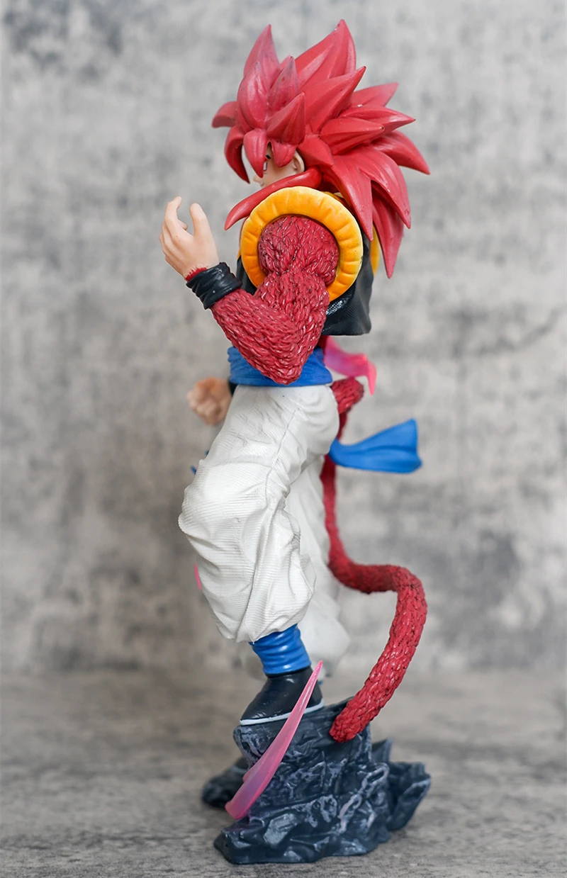 Аниме Dragon Ball Z Super Saiyan 4 Gogeta GK ПВХ Фигурка Боевая Статуя Коллекция Модель Детские