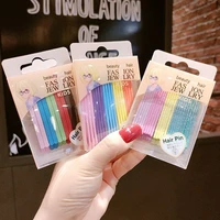 minimalist solid color side bangs clips cute hyuna style candy color duckbill clips sweet practical women girls barrettes