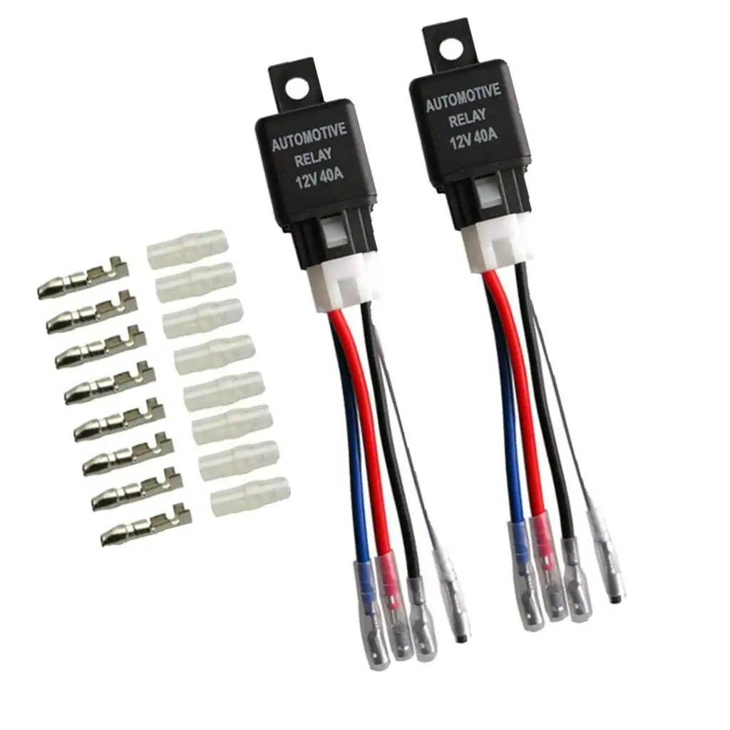 JD1912 Набор головок для автоматического реле с проводами цветовой маркировкой