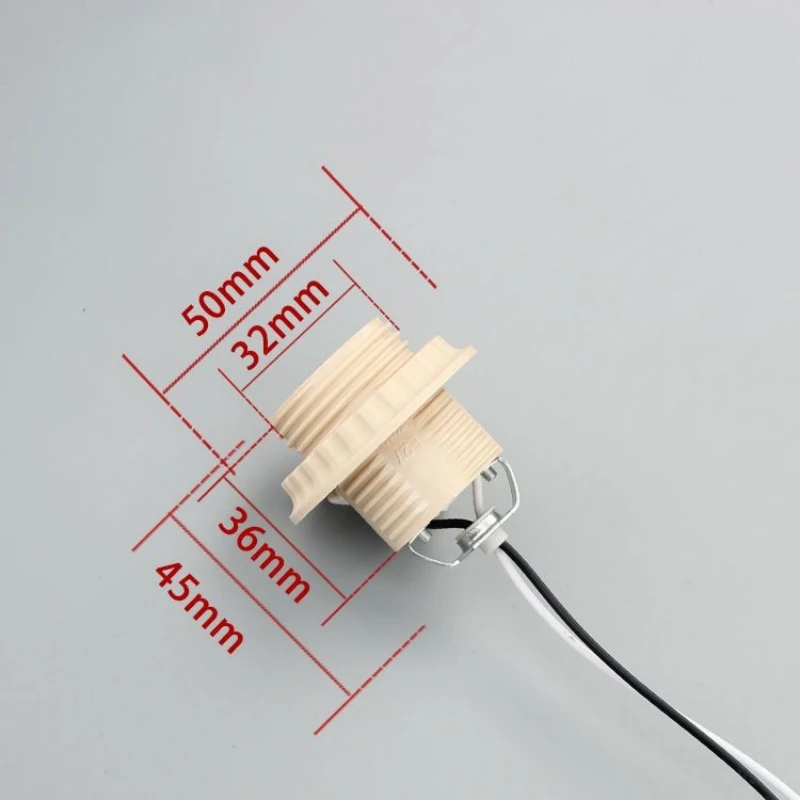 

Держатели ламп для трубы Calla&Allan, пластик, E27, 3 шт.