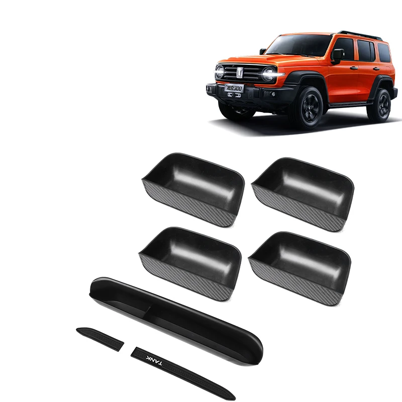 

Для Great Wall TANK 300 2021-2024 автомобильный Стайлинг ящик для хранения дверных ручек интерьер ящик для пассажирского отсека из АБС-пластика автомобильные аксессуары