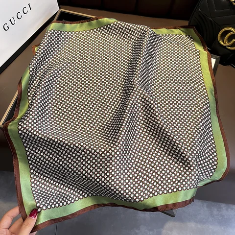 Женский шелковый шарф ZKVS 53*53 см