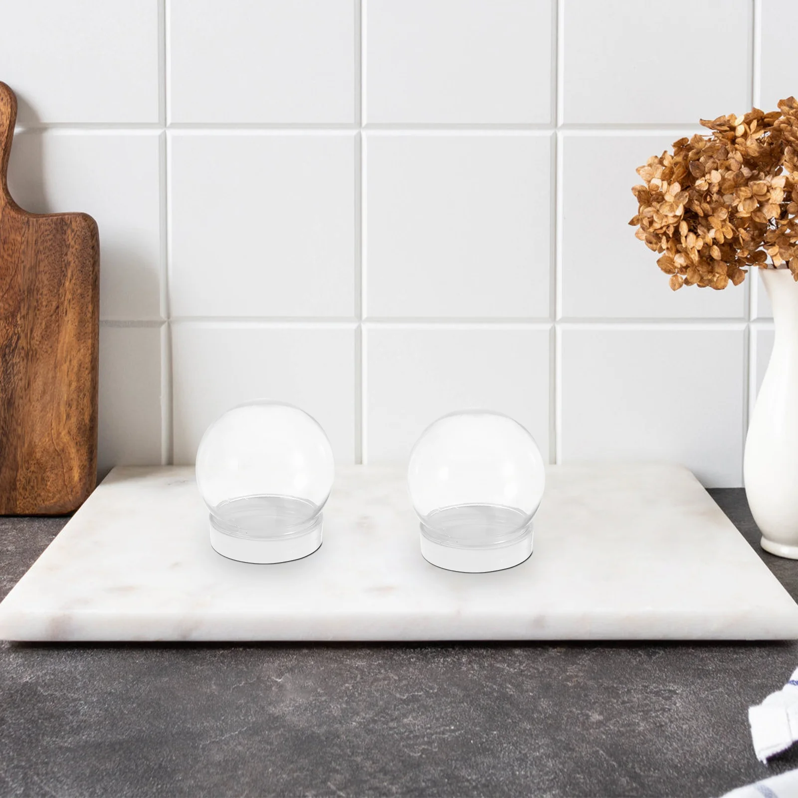 20 шт. прозрачная банка для снежков контейнер меда пластиковые банки держатель