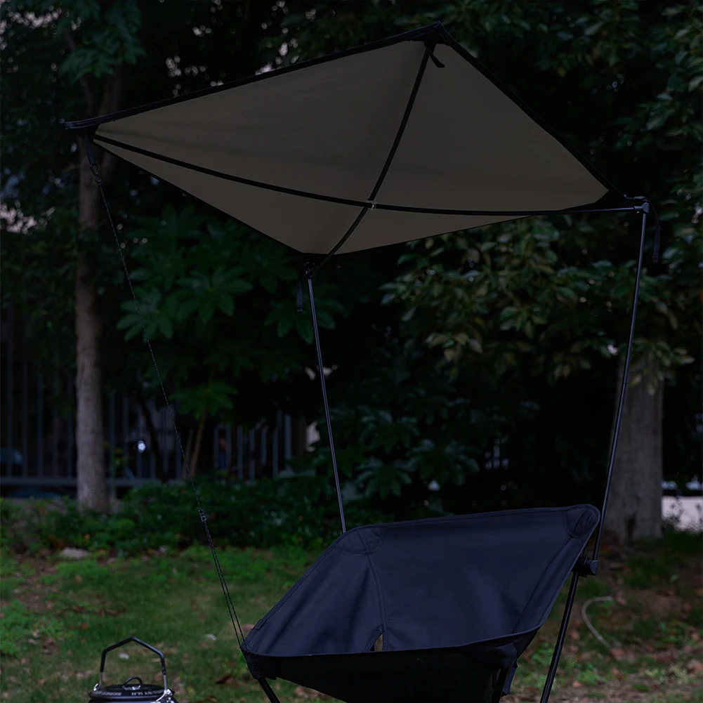 Регулируемый солнцезащитный козырек с УФ-защитой для кресел Helinox легкий складной