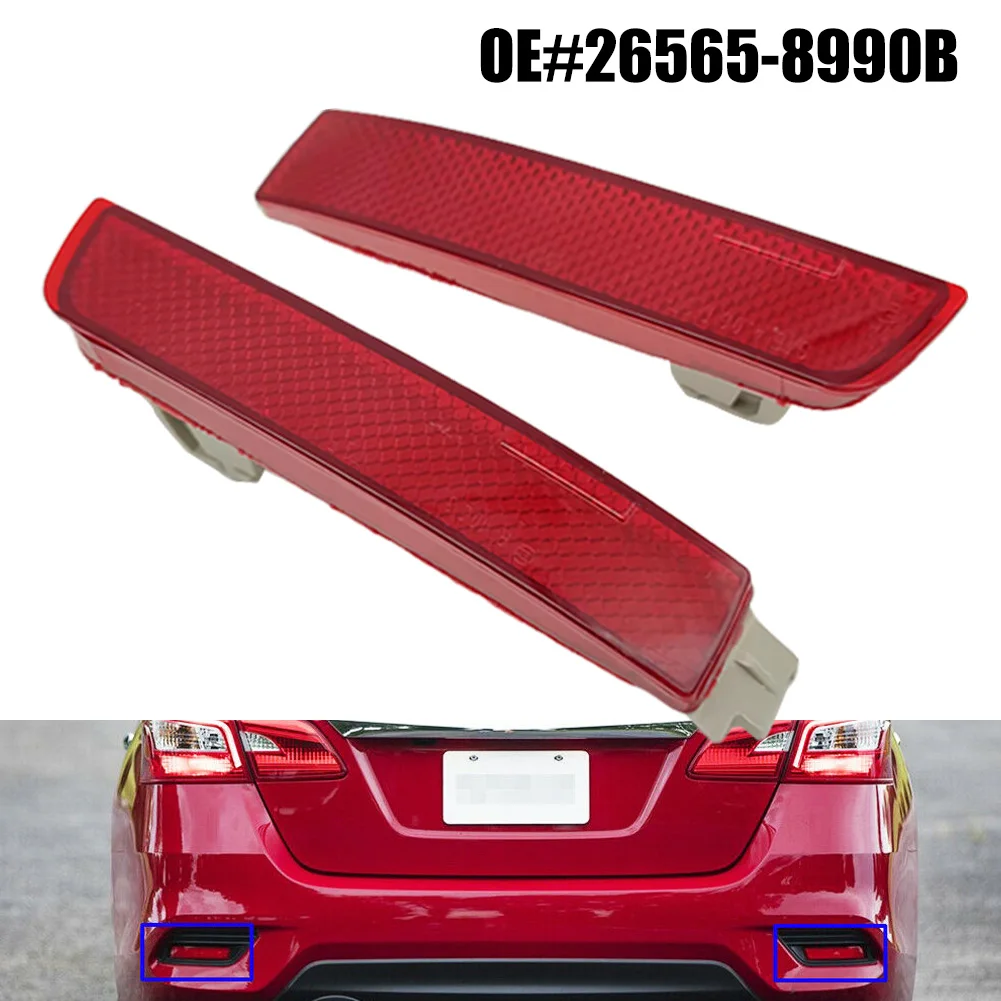 

Rear Bumper Reflector Light For Nissan Infiniti 26565-8990B Left+Right 2PCS Car Accessories High Quality Fog Lights