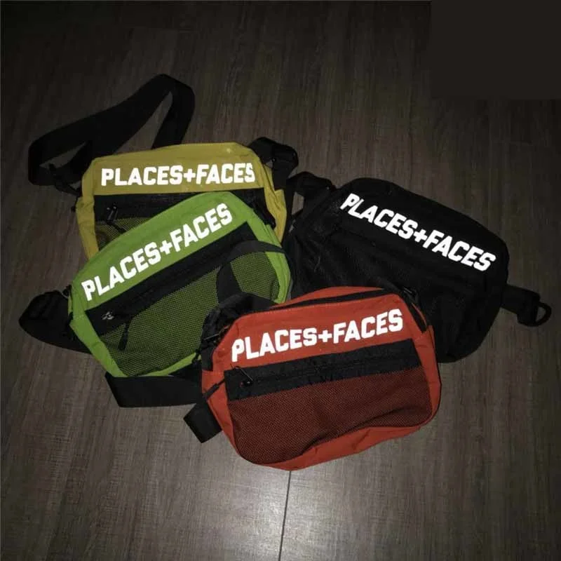 

Places + Faces 3M Reflective Bag P+F New Men Women 1:1 High Quality Variety Places + Faces Bag Vintage Backpacks