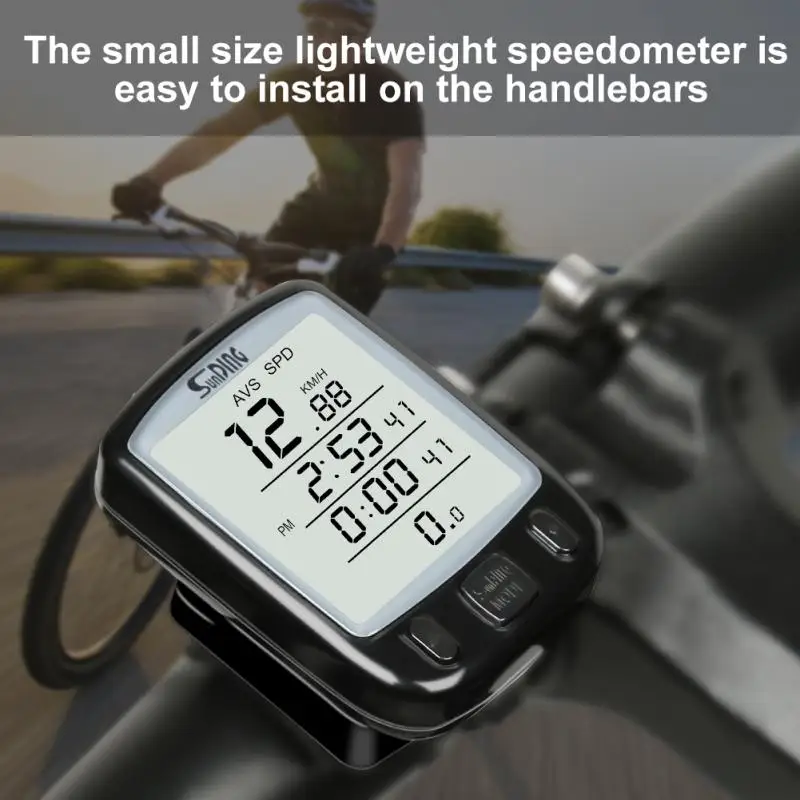 

Cycling MTB Bicycle Computer Waterproof Code Watch With Backlight LCD Bike Odometer Speedometer Derailleur For Bike Accessories