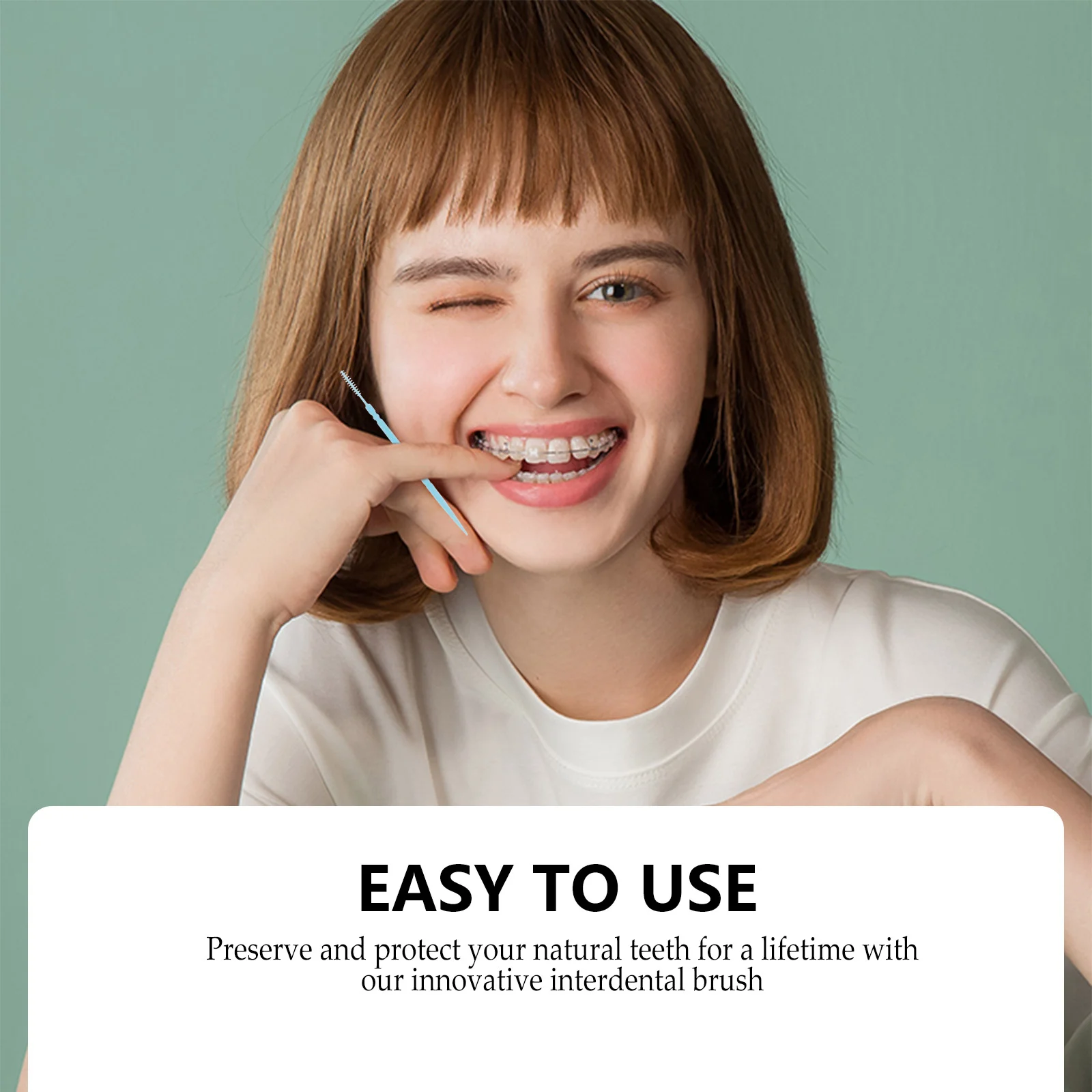 1060 шт. зубочистки пластиковые для ухода за полостью рта межзубные зубов