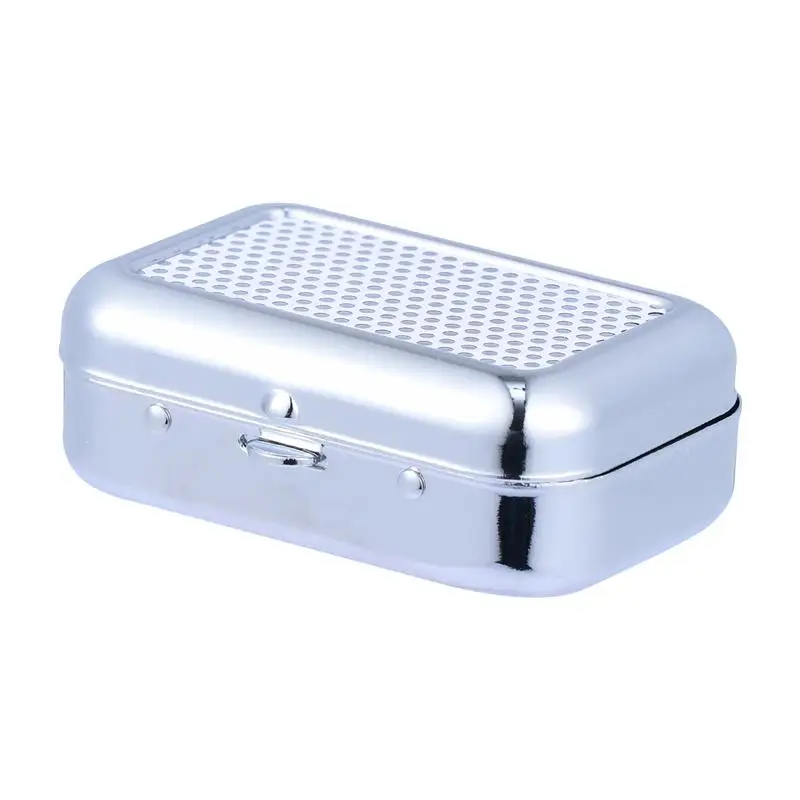 

Outing Ash Container Stainless Steel Ashtray Metal Ashtray Cigarette Ash Tray