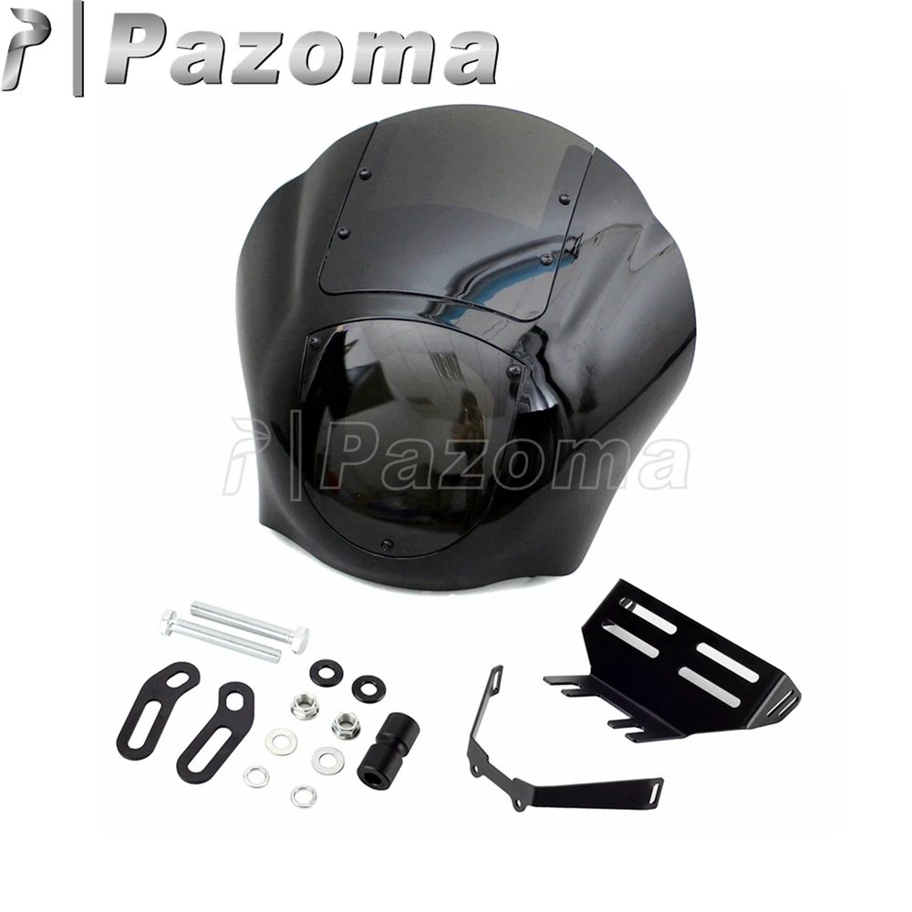 

Обтекатель для мотоциклетной передней фары в клубном стиле для Harley Softail Low Rider S FXLRS, чехол для фары с вилочным креплением 2020 2021 2022