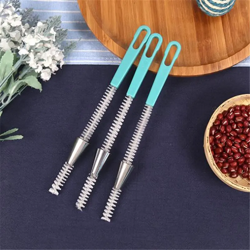 

High Quality Nylon Spiral Brushes for Straws Glasses Keyboards Jewelry Lotus Root Hole Cleaning Brushes Practical Clean Tools