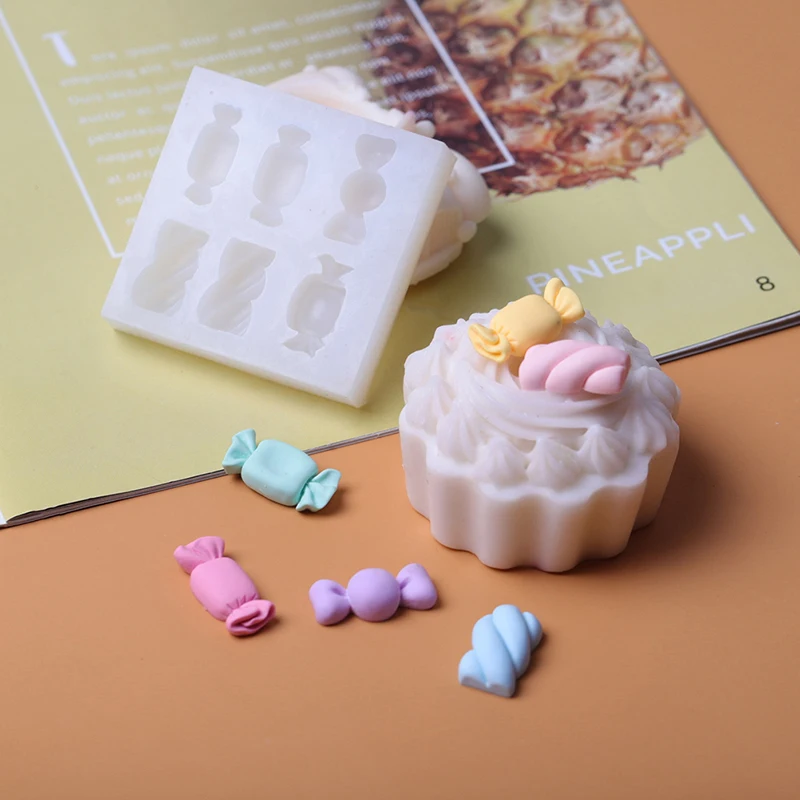 

Candy Shape Silicone Sugarcraft Fondant Mold Cake Dessert Decorating Tools Chocolate Mould DIY Baking Candy Maker Mousse Mould