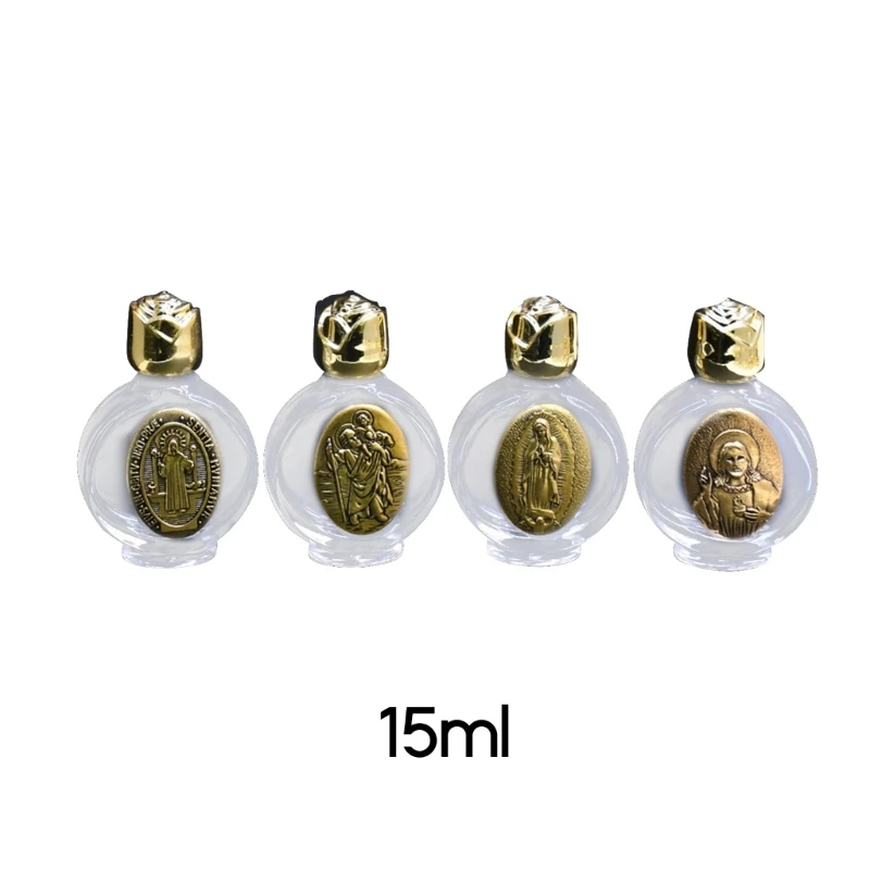 Стеклянные бутылки со святой водой 15 мл религиозный пасхальный контейнер для