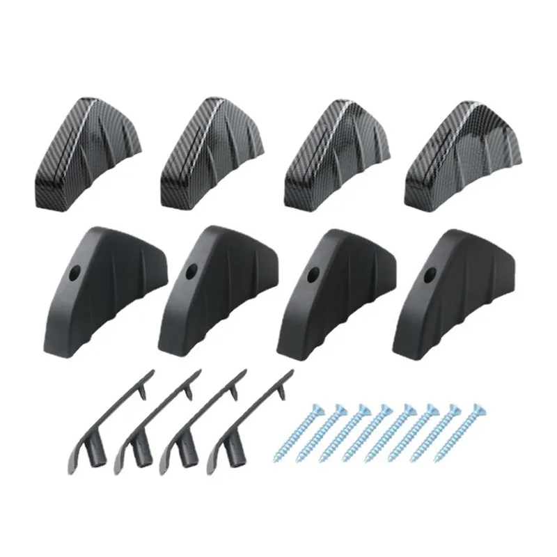 4 шт. Универсальный Автомобильный модифицированный задний бампер для Skoda Octavia 2 3 a5