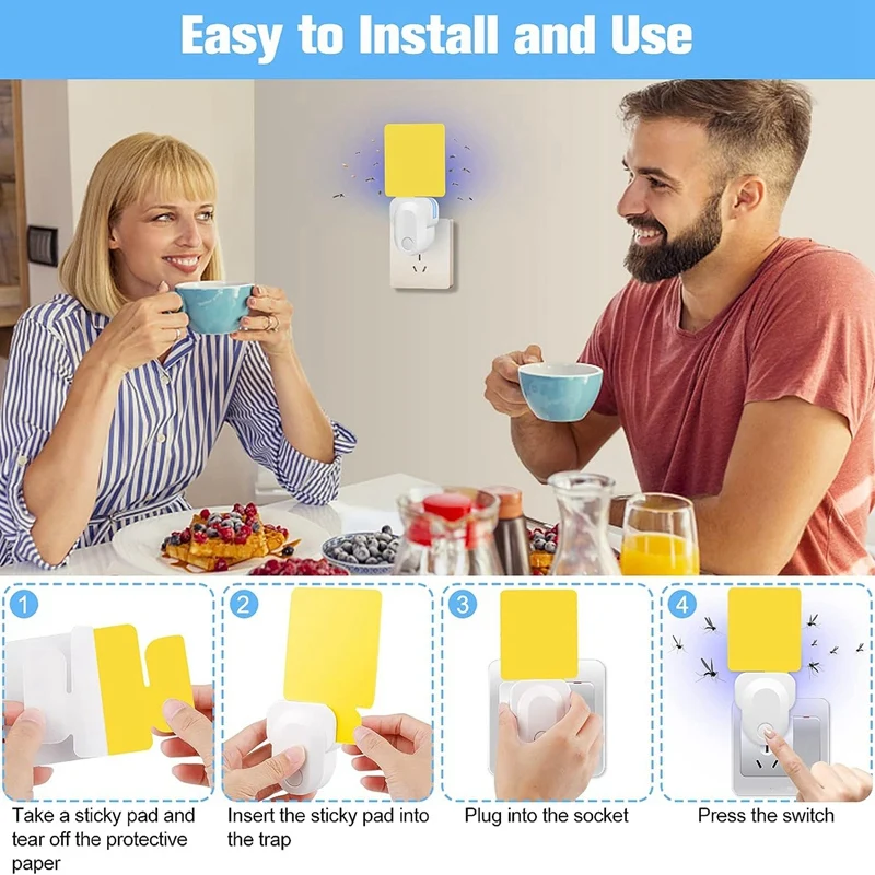 Ловушка для летающих насекомых набор заправки встроенный в мухобойку сменные