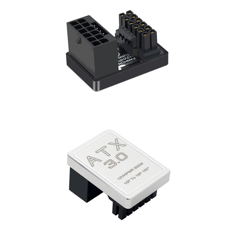 PCIE5.0 Видеокарта ATX3.0 Блок питания 12VHPWR 12 + 4 16P 600 Вт Разъем адаптера папа-мама 180