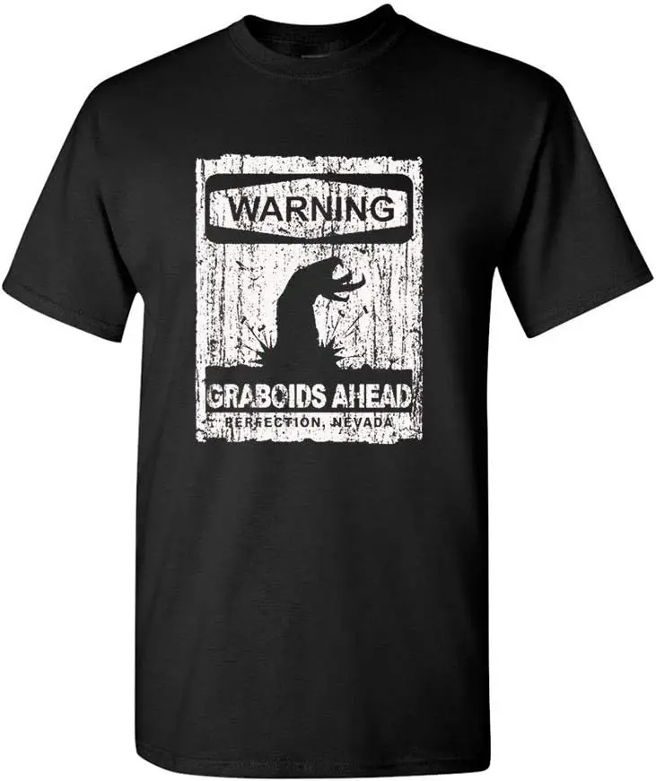 Warning Graboids Movie Classic Perfection Nevada Tremors T-Shirt
