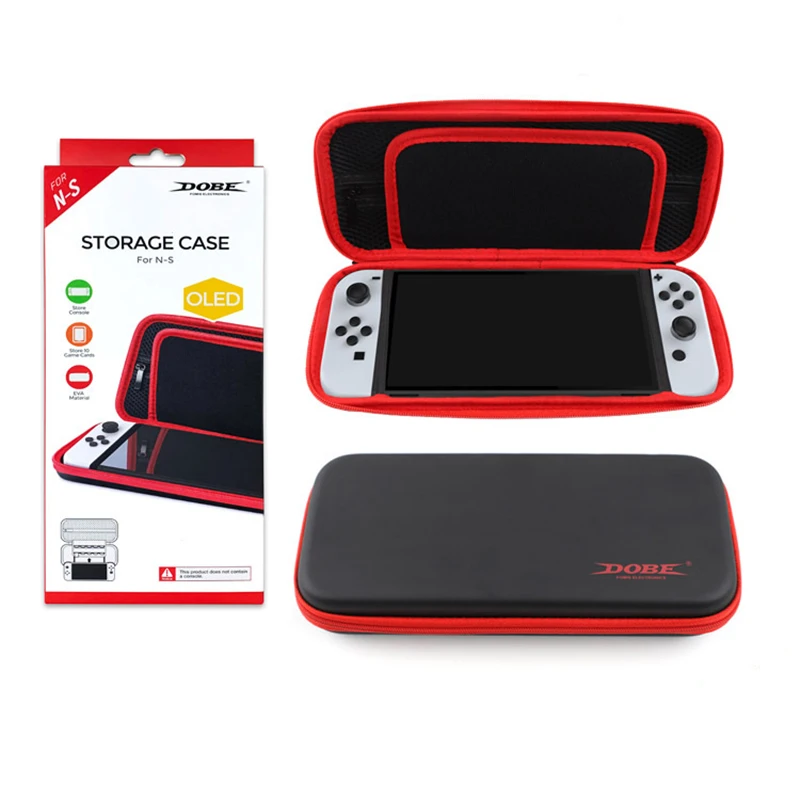 

Чехол на молнии для Nintendo Switch OLED, портативный жесткий защитный чехол из ЭВА, аксессуары для игровой консоли Nintendo NS