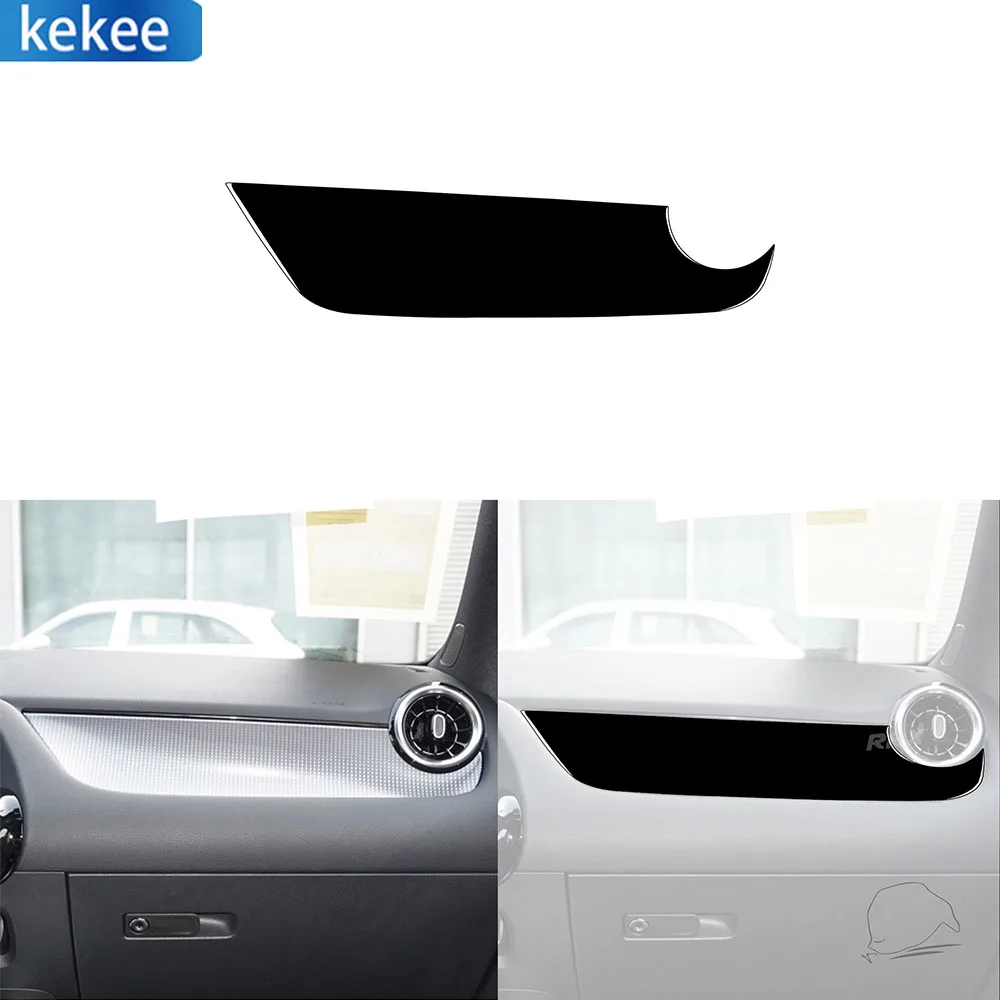 

For Mercedes-Benz B-Class 2019 GLB 2020 Co-Pilot Center Control Panel Cover Trim Car Interior Decoration Accessories Stickers