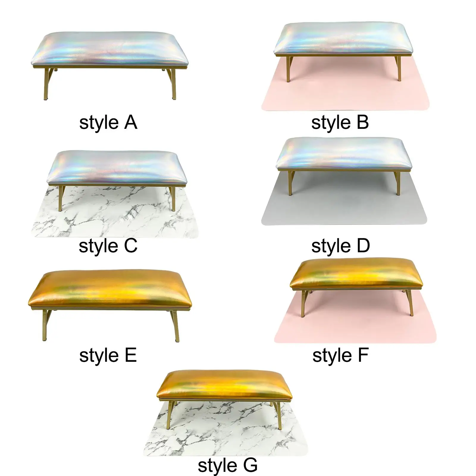 

Подставка для ногтей из ПУ кожи, аксессуары для дизайна ногтей, настольный держатель для ногтей, Маникюрный Инструмент для маникюра, домашний салонный маникюр