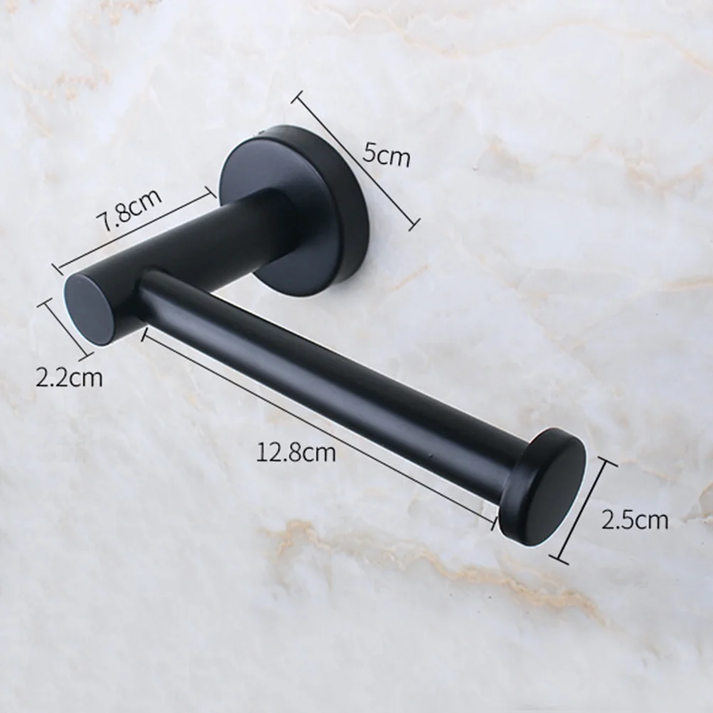 Perforation Paper Holder 304 Stainless Steel for Bathroom Kitchen WC Toilet Tissue Towel Roll Shelf Stand Wall Moun