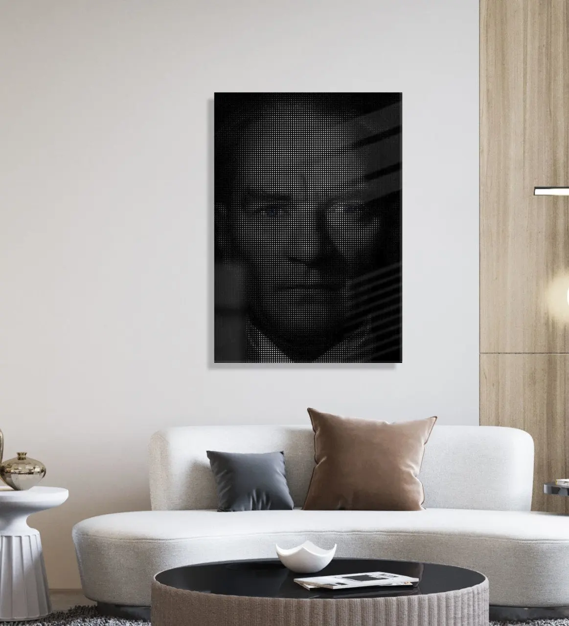 

BK подарок ataturk тематический стеклянный стол 30x45cm-9