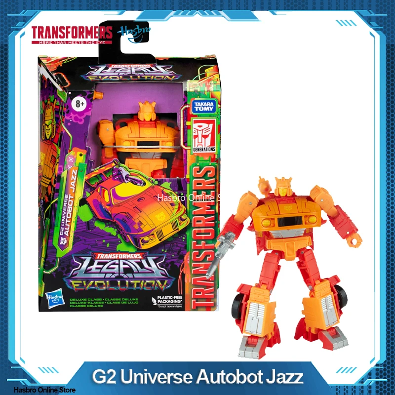 

Hasbro Transformers Legacy: Evolution G2 Universe Autobot Jazz Action Figure Toys for Kids Ages 6 and Up F7510