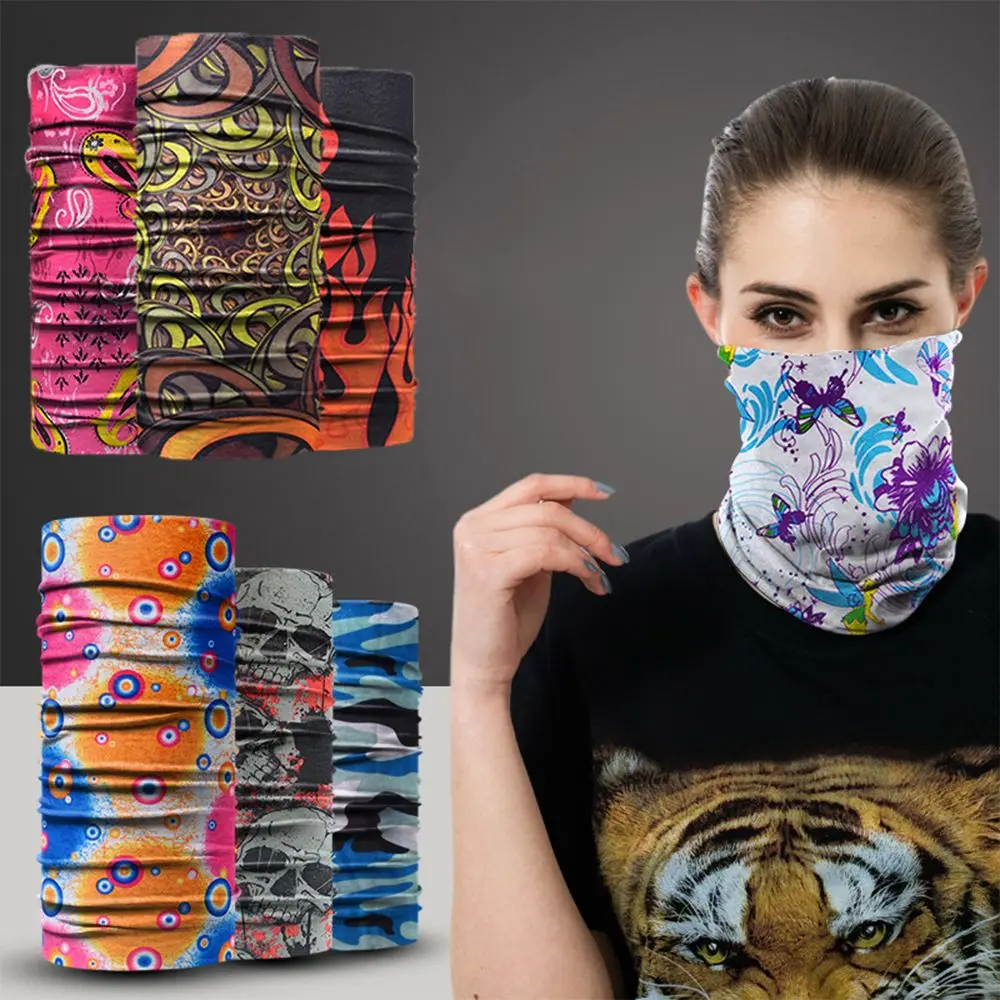 Тактическая головная повязка велосипедные походные уличные Волшебные головные уборы шарф для рыбалки ветрозащитные головные шарфы УФ-маска для лица