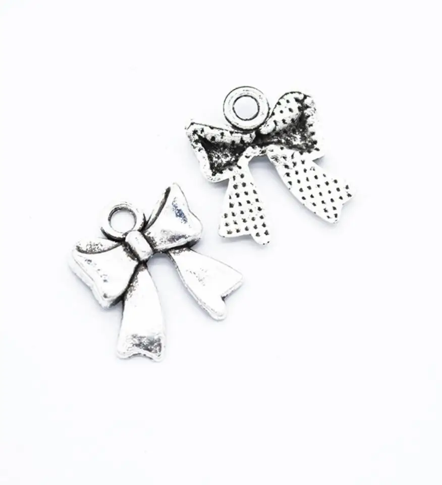 100 шт. подвески-банты 16x8 мм