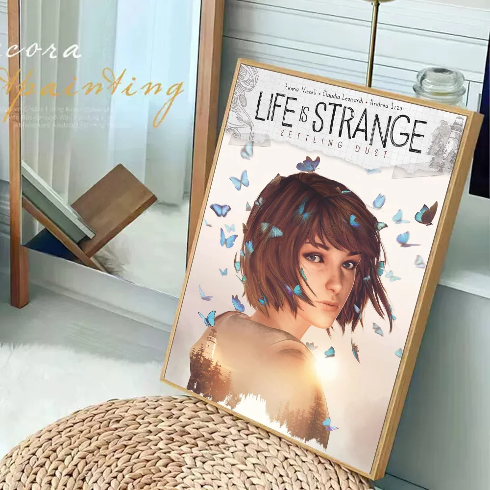Life Is Strange Anime Posters Sticky Whitepaper Sticker DIY Room Bar Cafe Kawaii Decor