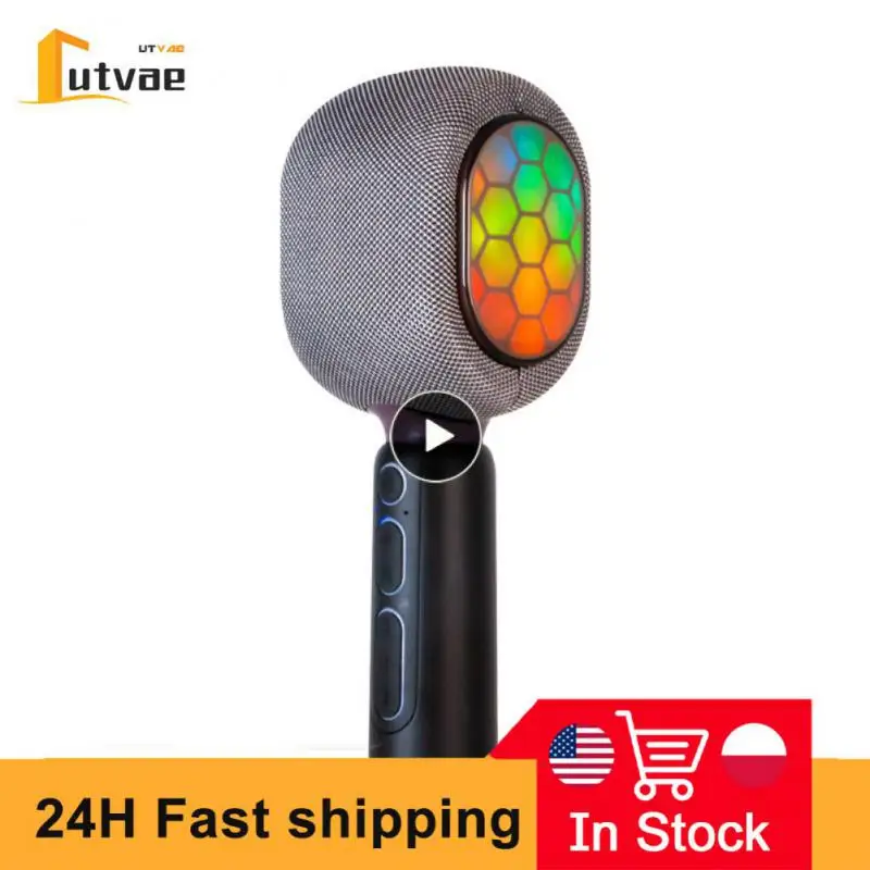 

For Home System Machine Handheld Karaoke Mini Singing Artifact Portable Speaker Karaoke Mobile Mic Micro Home Ktv Player