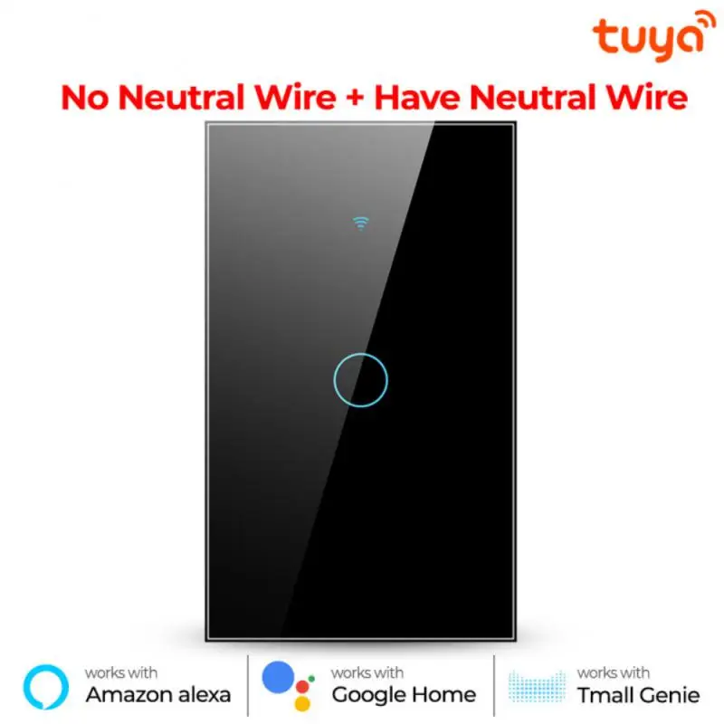 

Панель сенсорная из закаленного стекла, 10 А, с поддержкой Alexa Google Home