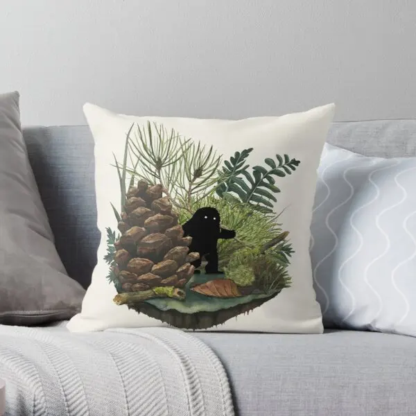 

Tiny Sasquatch Printing Throw Pillow Cover Hotel Comfort Bedroom Fashion Cushion Home Throw Decorative Bed Pillows not include