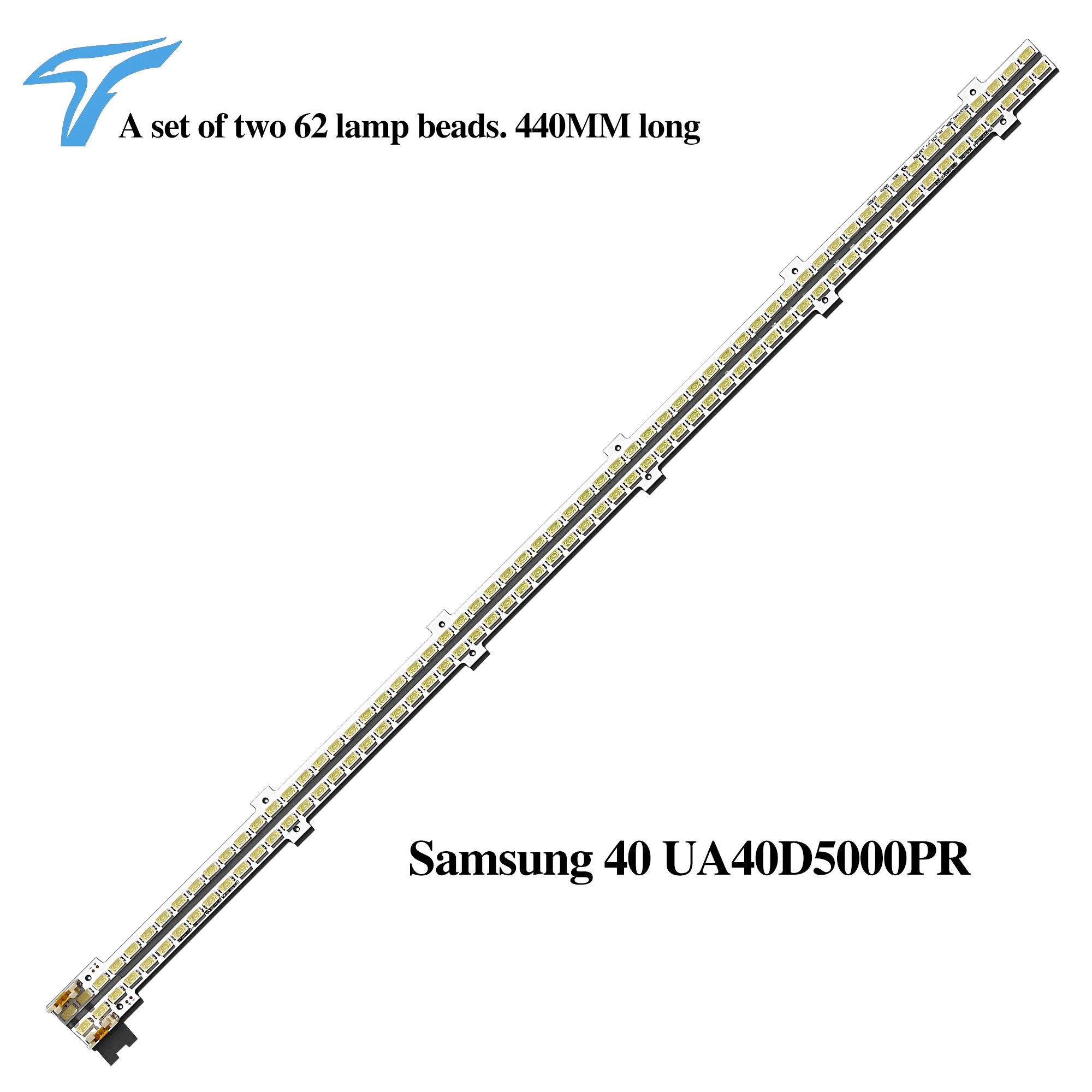 

Светодиодная лента UA40D5000PR LTJ400HM03-H, 2 шт./лот, Светодиодная лента BN64-01639A 2011SVS40-FHD-5K6K-Right 2011SVS40 56K H1 1CH PV 440 мм 62 светодиодный