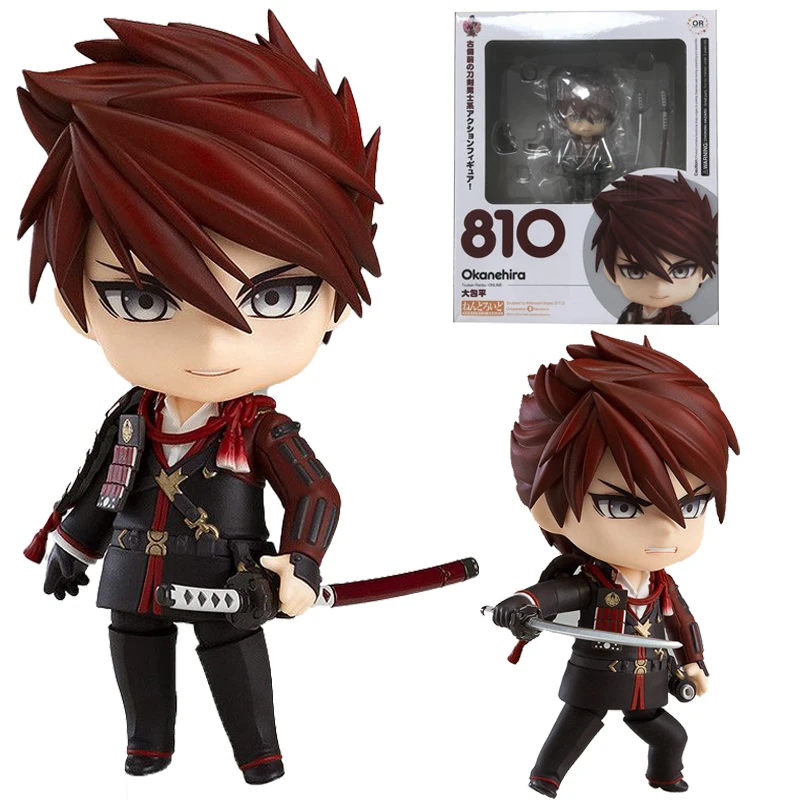 

Оригинальная оранжевая Румяна 810 NENDOROID Ookanehira, онлайн карманная аниме-фигурка, коллекционная экшн-игрушка, подарки
