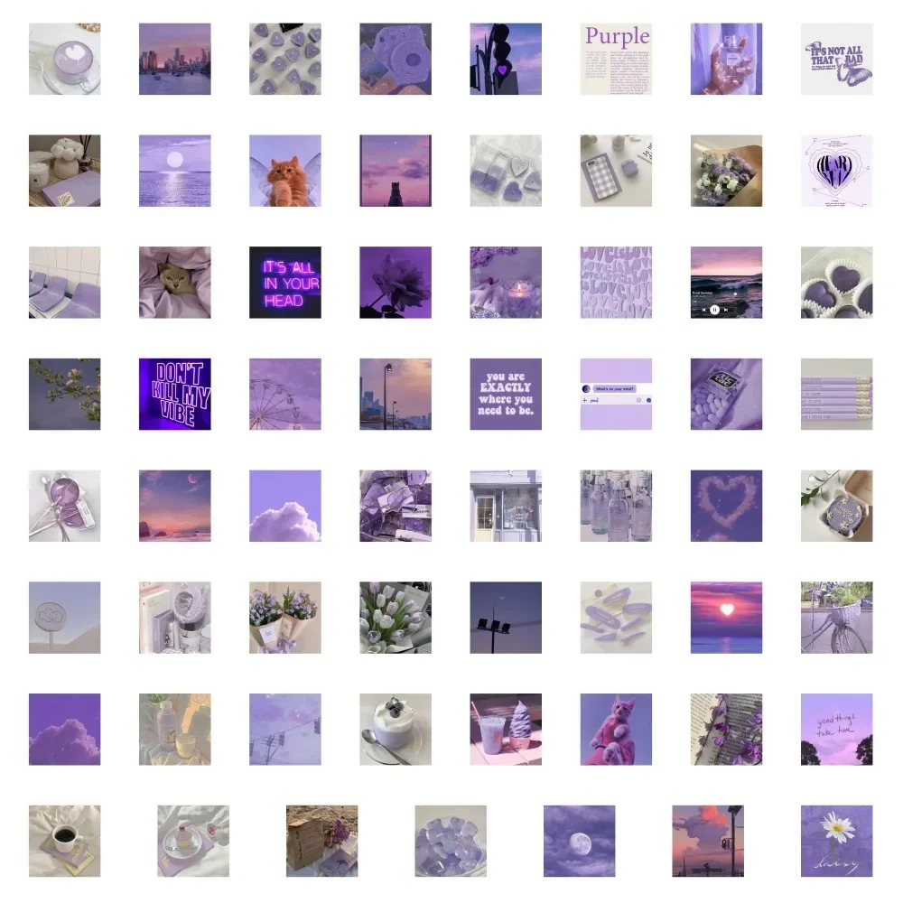 

Квадратные стикеры для скрапбукинга 63 шт.