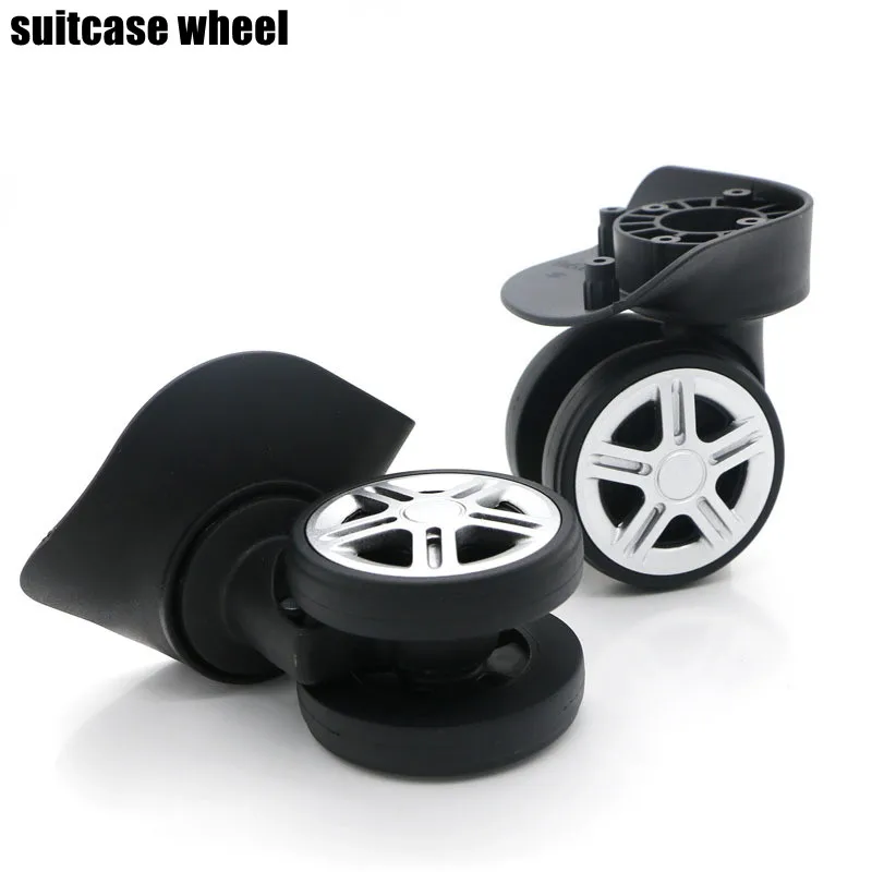 Suitcase Wheels Mute and Wear-resistant Universal Wheels for Luggage Bag Accessories Trolley Case Wheels Luggage Casters