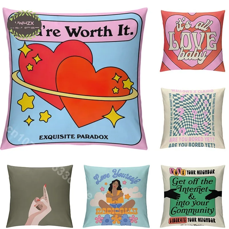 наволочки на подушки чехлы wednesday