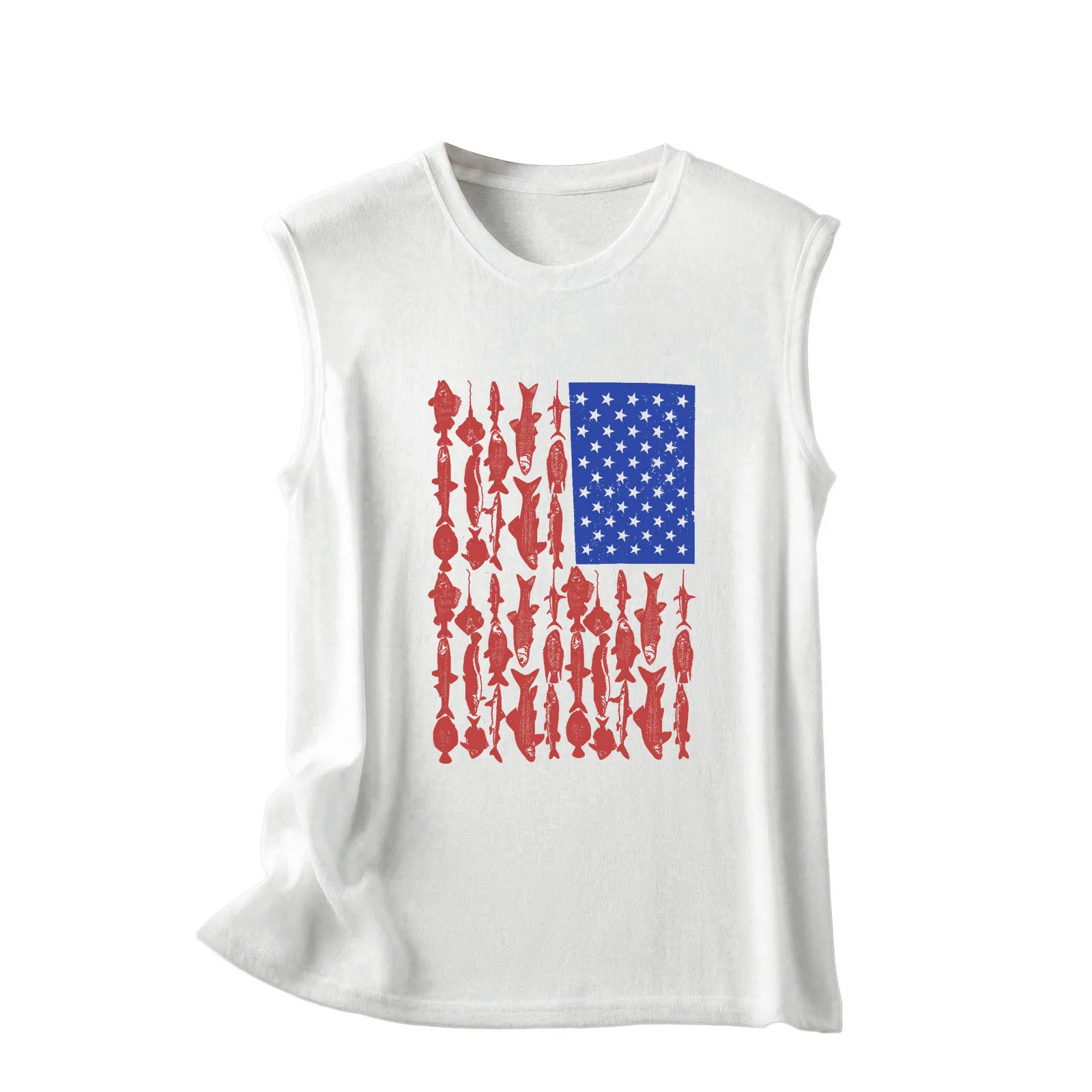 

Cotton Sleeping Shirts Women Vest Womens Tank Tee Tops Print Sleeveless Neck Casual Blouse T Tee Women S Long Sleeve Shirts