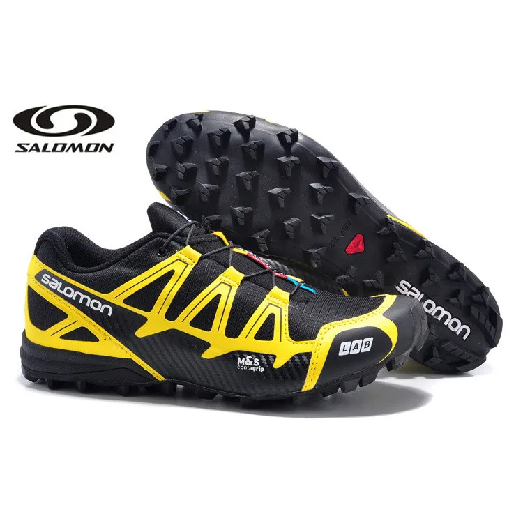 Original Salomon Speed Cross 4 CS Outdoor Shoes Breathable Man Athletics Male Mesh Salomon SpeedCross 4  Running Shoes