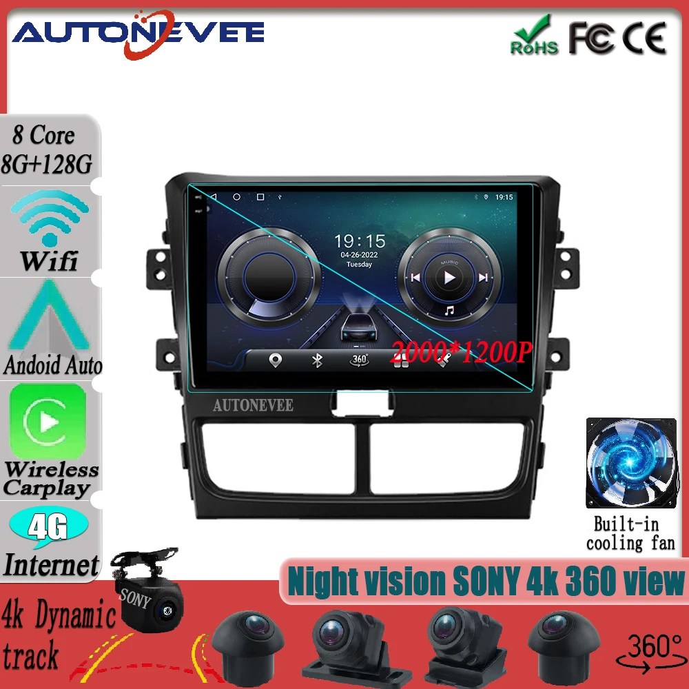 

Android 12 For FAW Besturn B30 1 2015 - 2020 Monitor Screen TV Multimedia Car Navigation GPS Autoradio Bluetooth Video Player