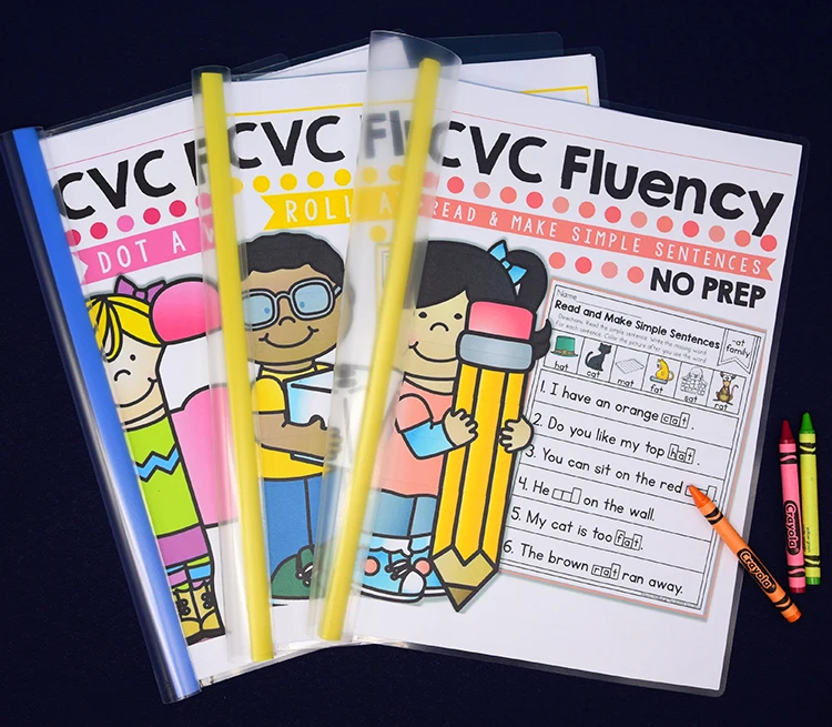 319 Pcs/Set English Phonics Nature Spell CVC Words Class Games To Consolidate Workbook Homework Paper Topics In North America | Игрушки и