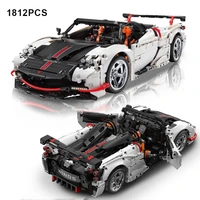 city technical expert 110 famous sport car building blocks 1812pcs moc figure vehicle bricks toys for children boy gifts