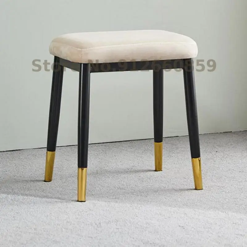 Скандинасветильник светлый роскошный туалетный табурет для макияжа простой