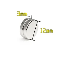 10203050100150pcs 12x3 round search magnet n35 powerful strong magnetic magnets 12x3mm permanent neodymium magnet 123 mm