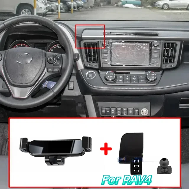 

Держатель для телефона автомобильный для Toyota RAV4 XA40 2013-2019