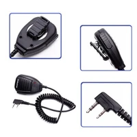 100  Original BaoFeng Walkie Talkie 50km Microphone Speaker For Baofeng UV-5R BF-888S Radio Communication Accessories