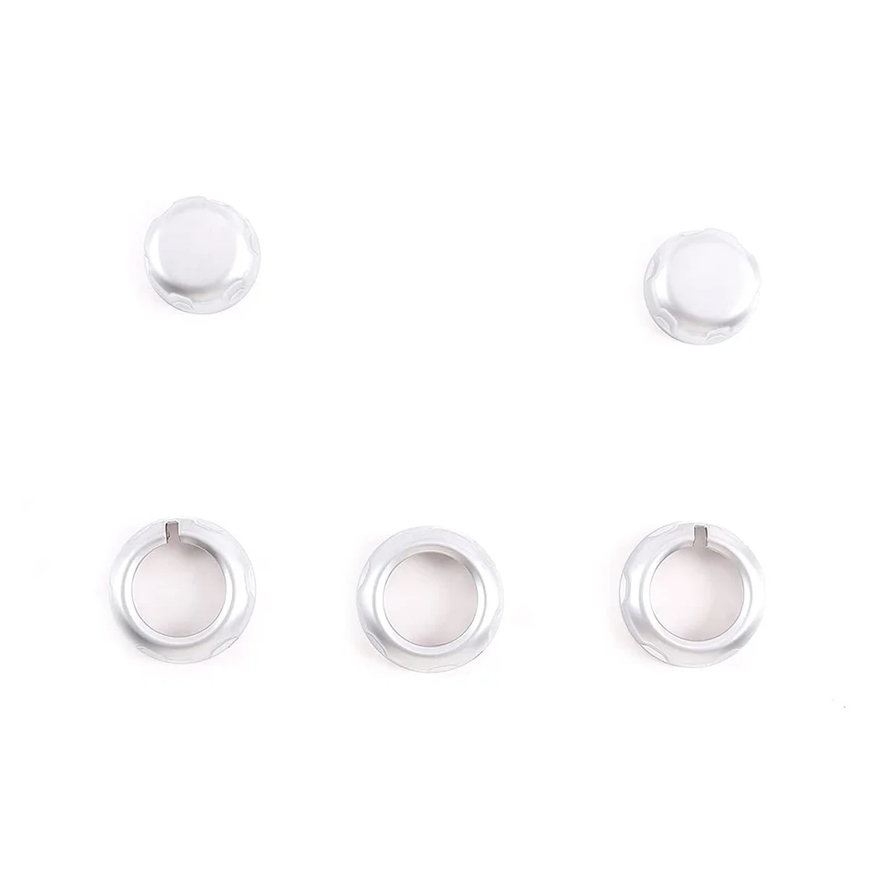 

Car Central Control Volume Air Conditioning Knob Cover Trim for Land Rover Freelander 2 2007-2012